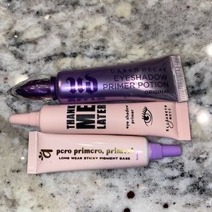 Three eye shadow primers (can be sold individually)